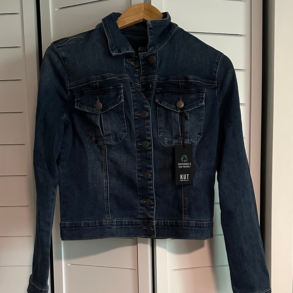 Kut from the Kloth Dark Wash Jean Jacket